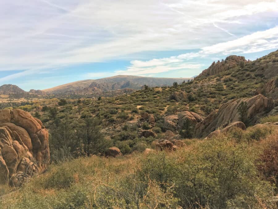 The Constellation Trails surrounding Prescott are great for a hike on your Arizona road trip