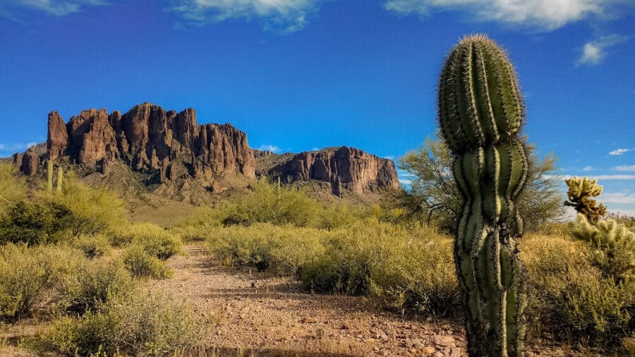 The Superstition Mountains, Arizona