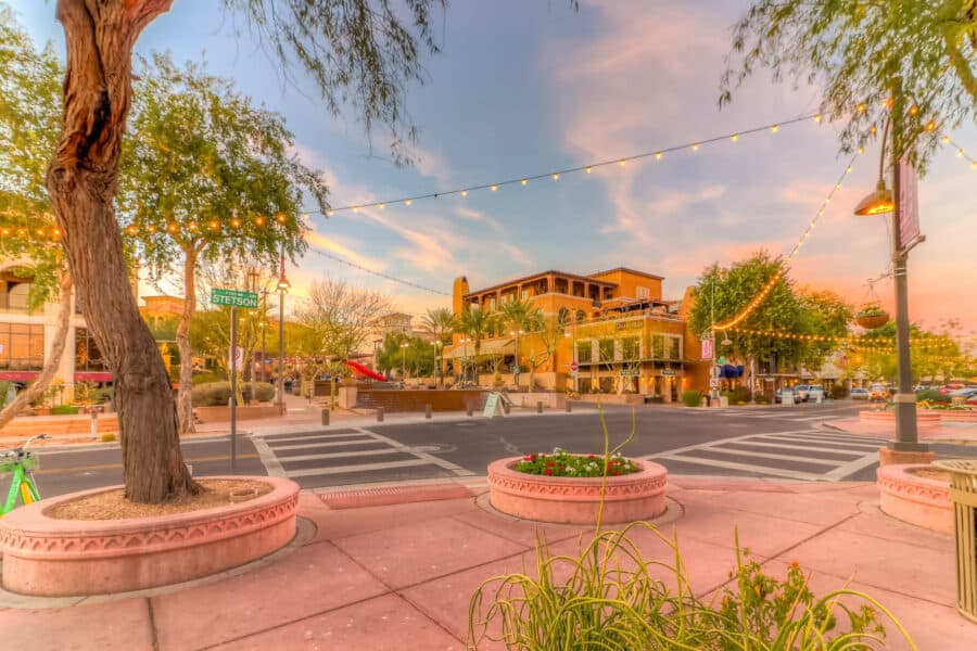 The streets of Downtown Scottsdale were one of my favourite places to visit on my Arizona road trip