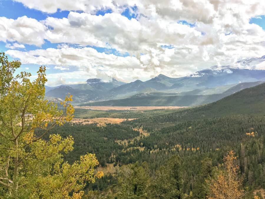 Views from the Trail Ridge Road, Rocky Mountain National Park, Colorado, USA