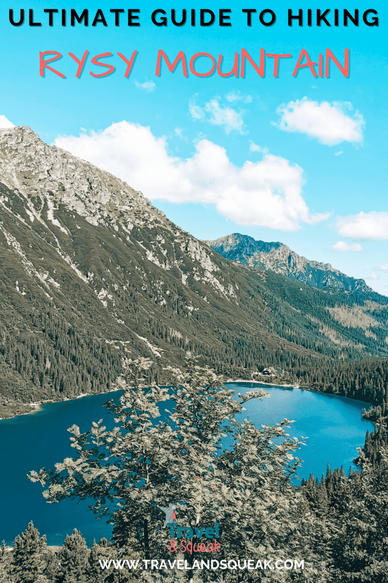 A pin on Hiking Rysy Mountain, Poland with an image of Morskie Oko