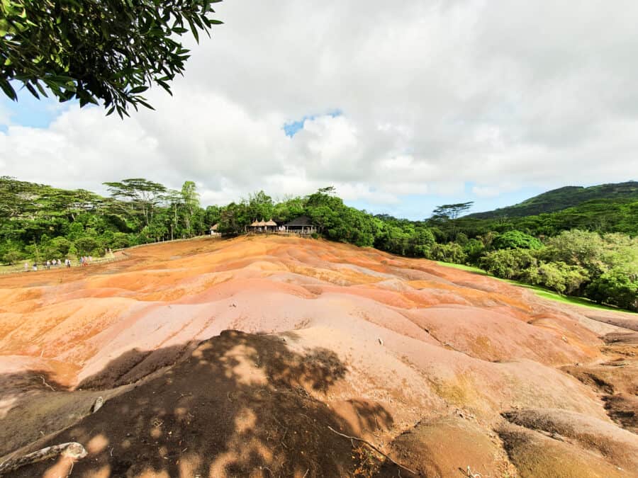 Multi-coloured layers of the unique phenomenon Seven Coloured Earth is one of the most interesting reasons to visit Mauritius