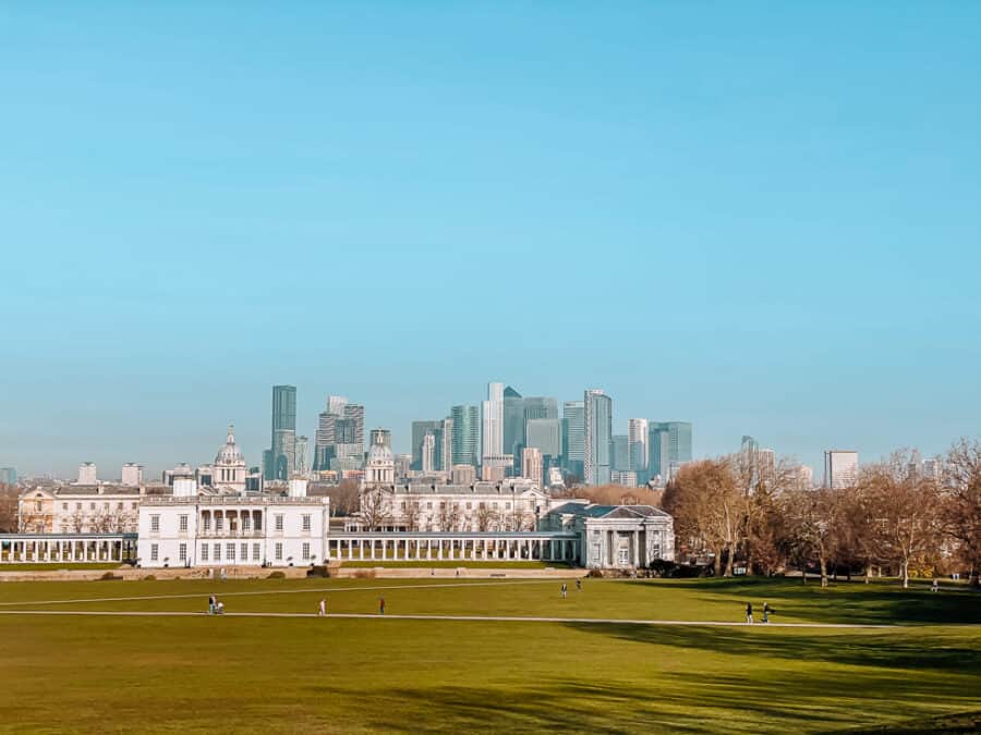 Greenwich Park with its incredible views of Canary Wharf is one of the best picnic spots in London