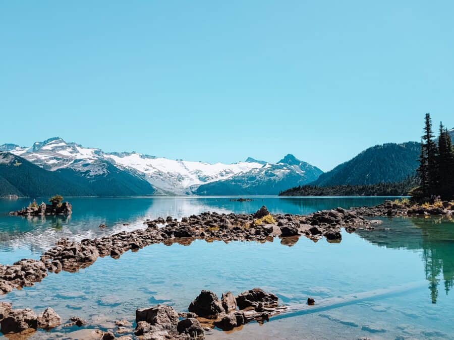 The striking Garibaldi Lake is our favourite lake in Western Canada