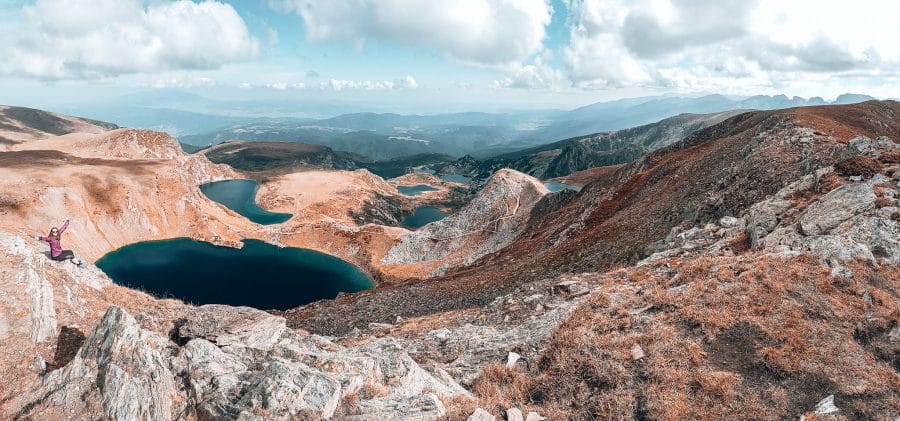 The view over all Seven Rila Lakes is one of the most beautiful things to do in Bulgaria