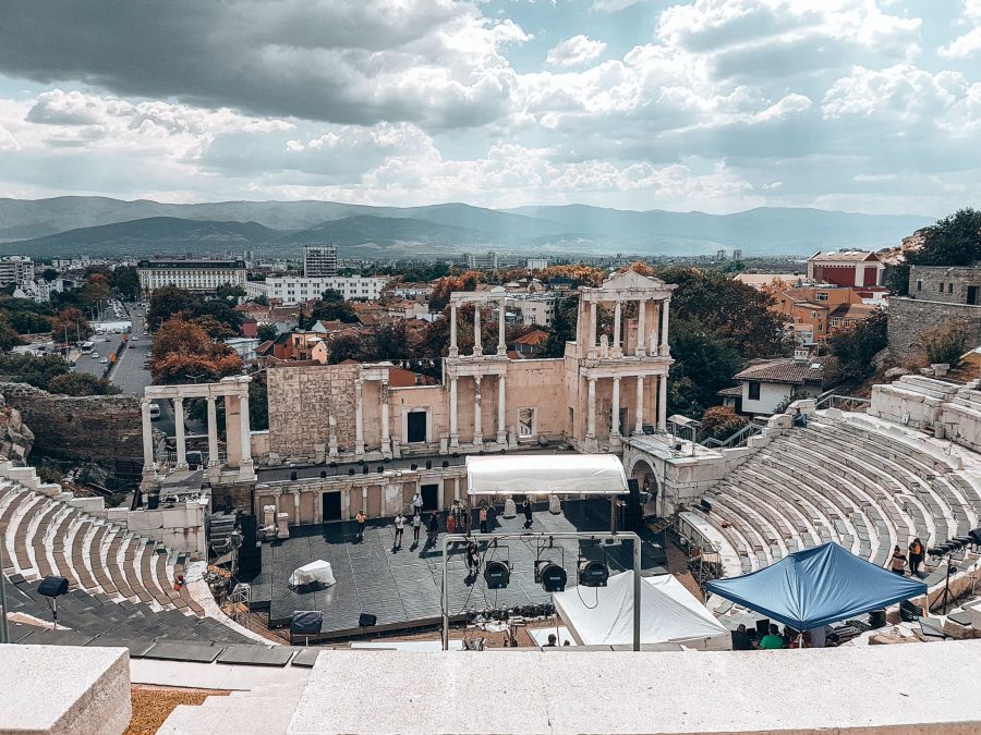 View over the Ancient Theatre of Philippopolis, Plovdiv, things to do in Bulgaria