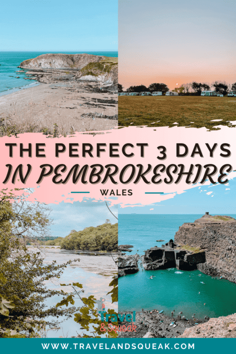 Pin our 3 Days in Pembrokeshire Itinerary