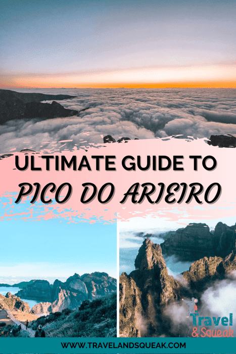 Save this Pico do Arieiro guide for later, Madeira, Portugal