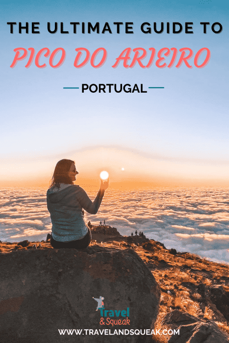 Save this Pico do Arieiro guide for later, Madeira, Portugal