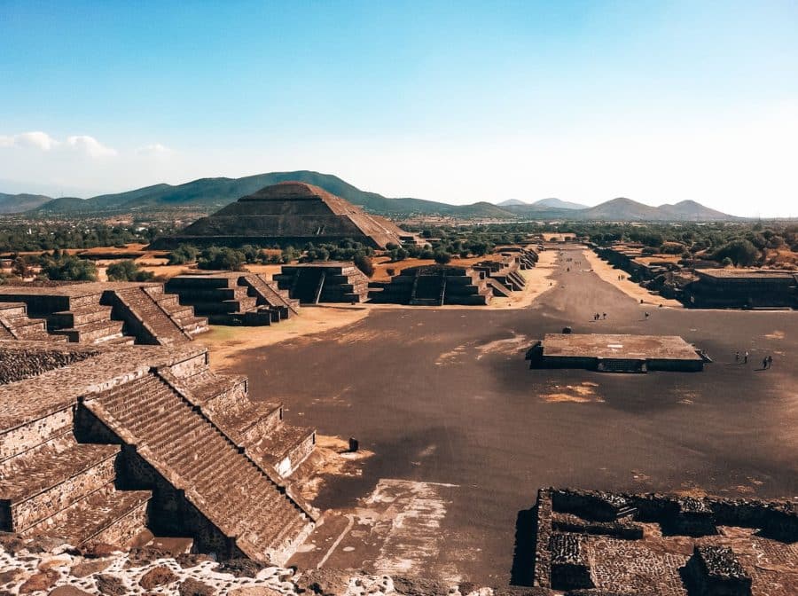 The impressive and vast Mayan ruins of Teotihuacan are one of the best reasons to visit Mexico and one of the top things to do in Mexico City