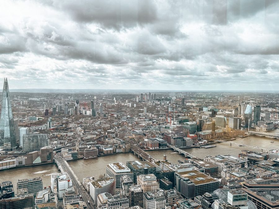 View across The Thames to South London, London Bridge and the Shard, Horizon 22