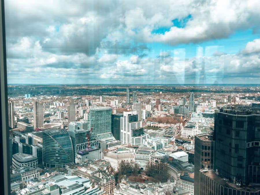 The view across North London between Finsbury Circus and Alexandra Palace, The Lookout London, Free viewpoints in London