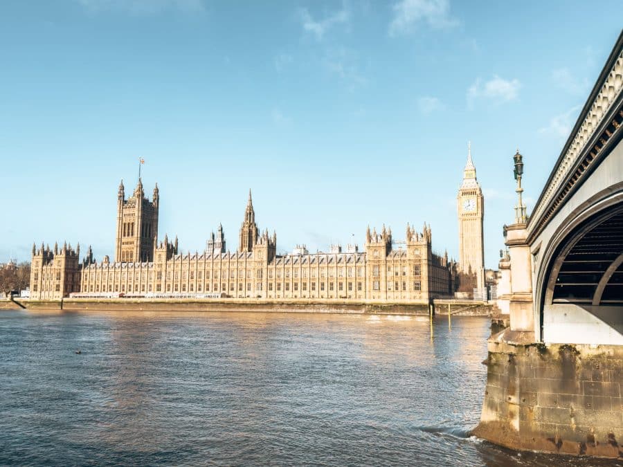 Big Ben and the Houses of Parliament on the opposite side of the Thames, 4 days in London, England