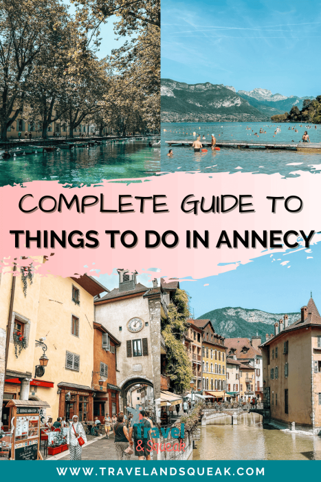 A pin on the best things to do in Annecy, France